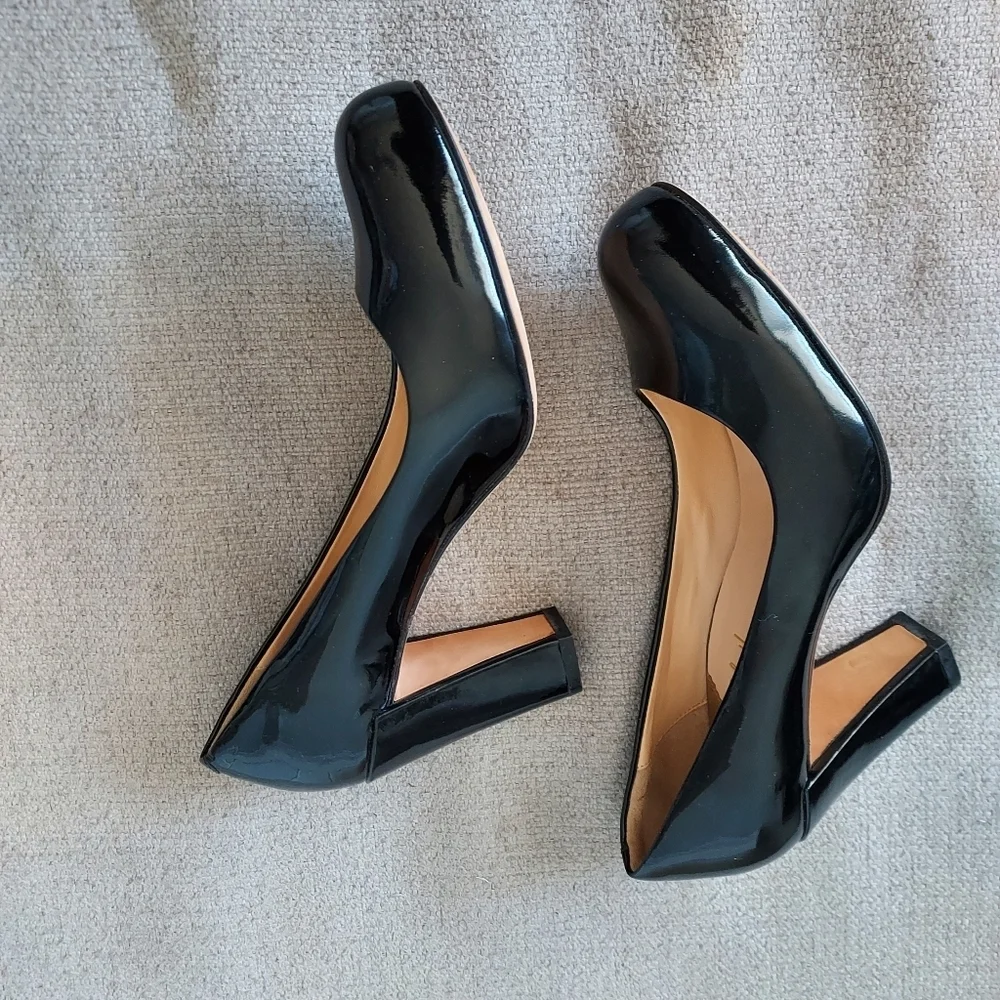Cole Haan Nine Air Black Patent Leather Pump